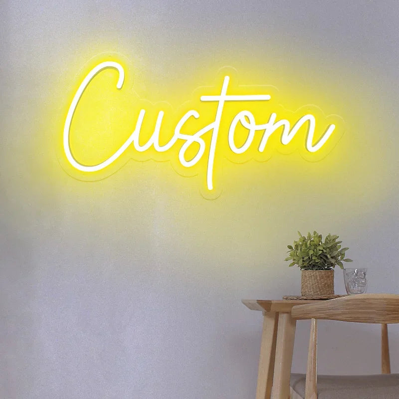 Custom Name Led Neon Sign for Wall Decor