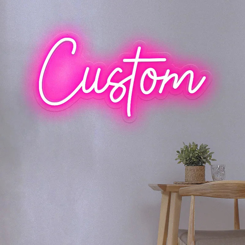 Custom Name Led Neon Sign for Wall Decor