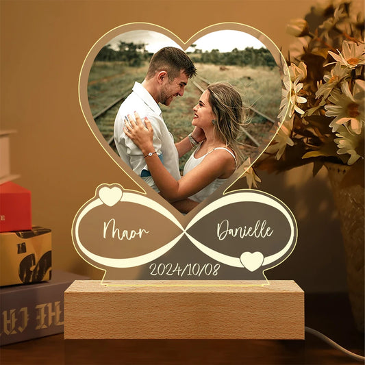 Personalized Custom Photo Frame With Acrylic Plaque