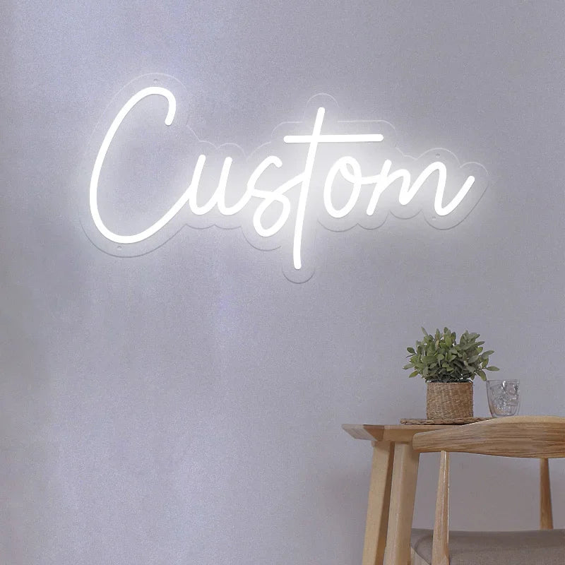 Custom Name Led Neon Sign for Wall Decor