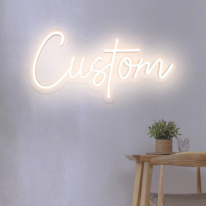 Custom Name Led Neon Sign for Wall Decor