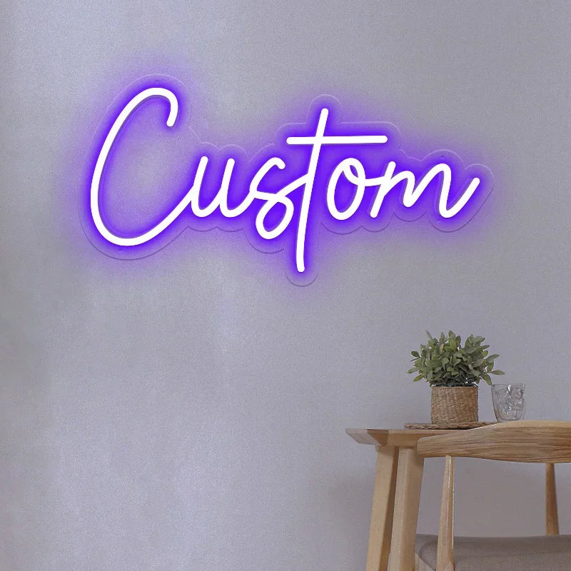 Custom Name Led Neon Sign for Wall Decor